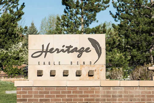 Heritage Eagle Bend Sign